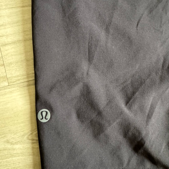 Black Large Lululemon Athletic Shorts - Picture 3 of 4